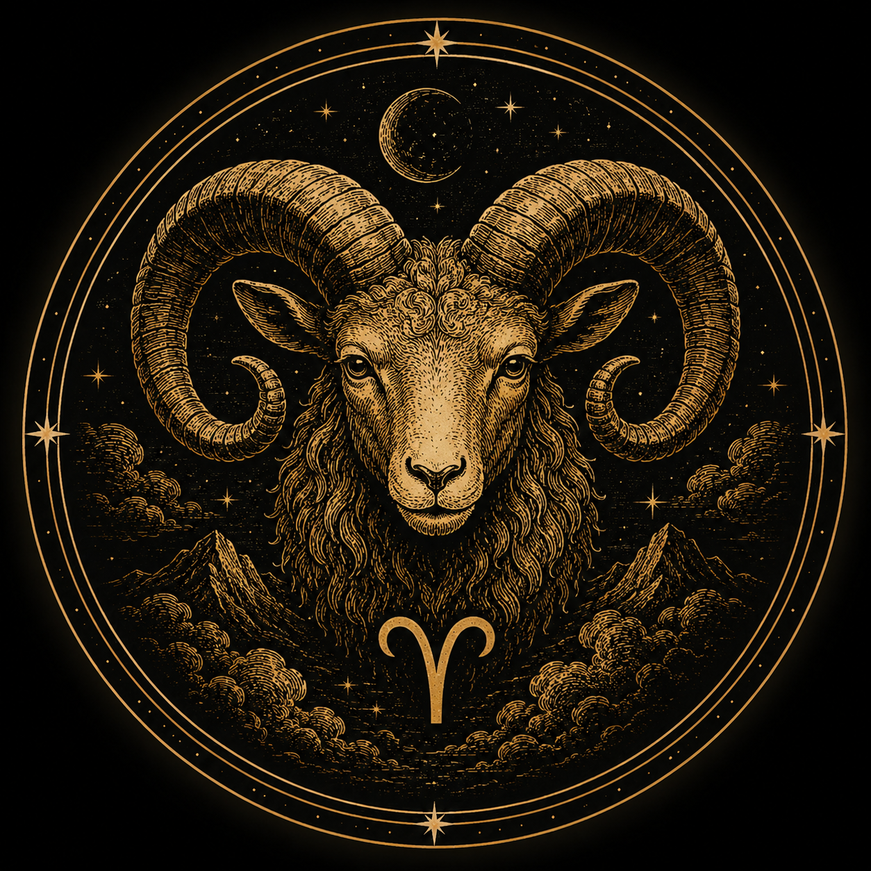 Aries top artwork