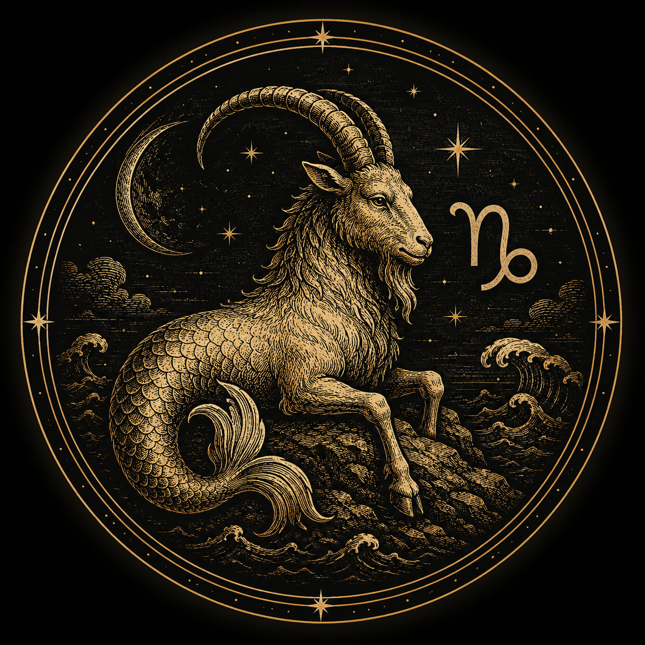 Capricorn top artwork